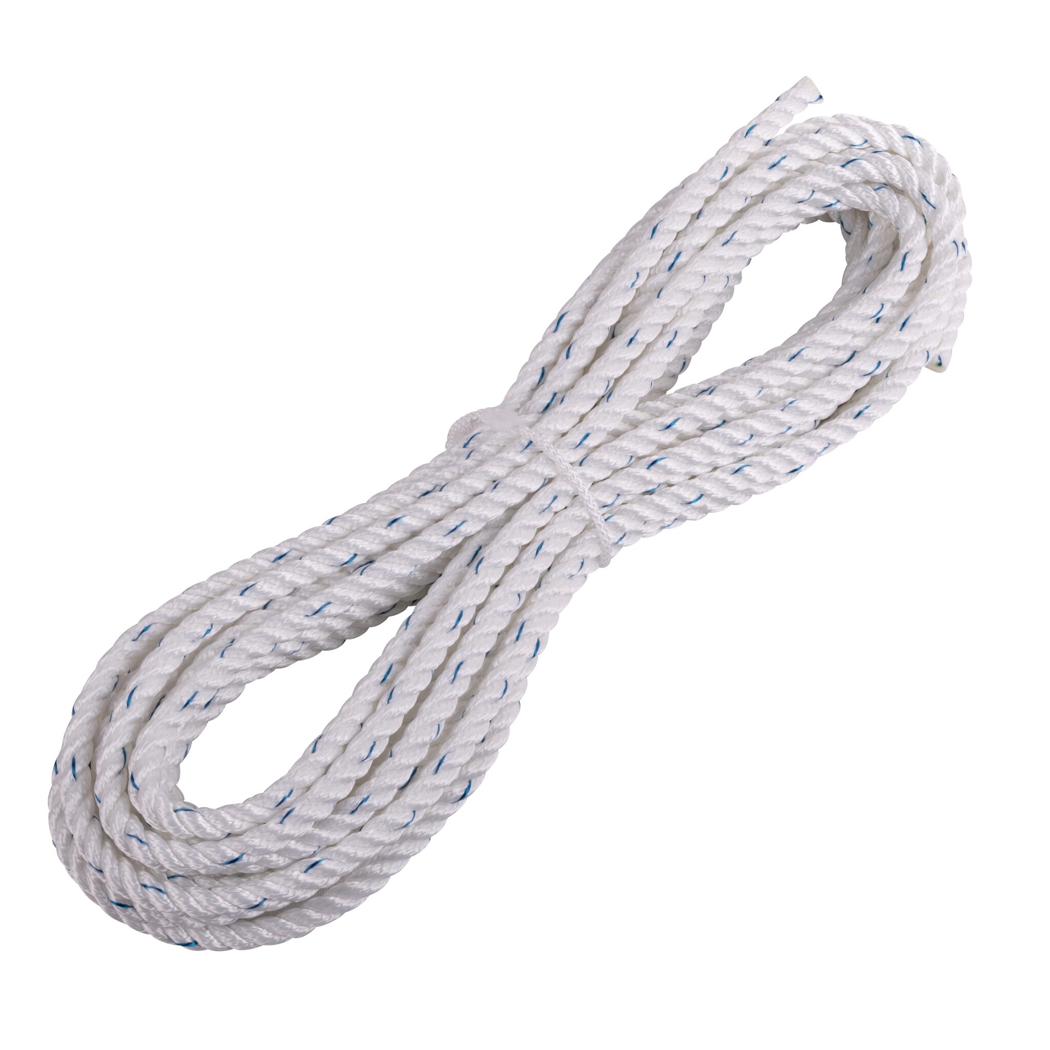 LIROS mooring rope PES in white