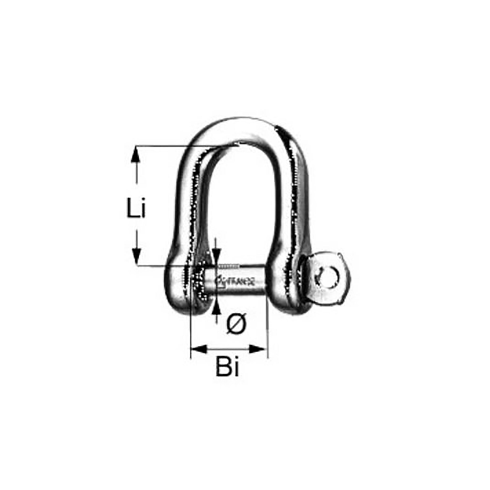 Wichard shackle straight, extra wide