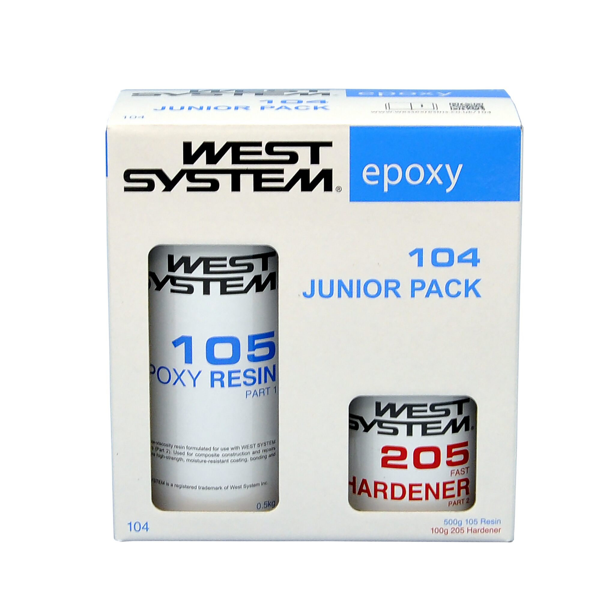 West System Junior Pack Epoxy Resin 105/Hardener 206