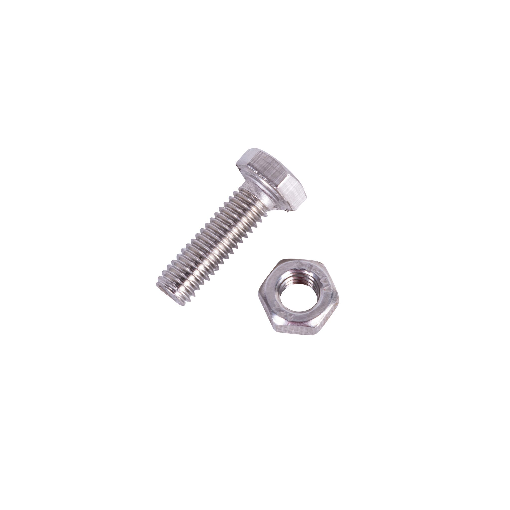 Hexagon bolt with nut (DIN 933/934-A4)