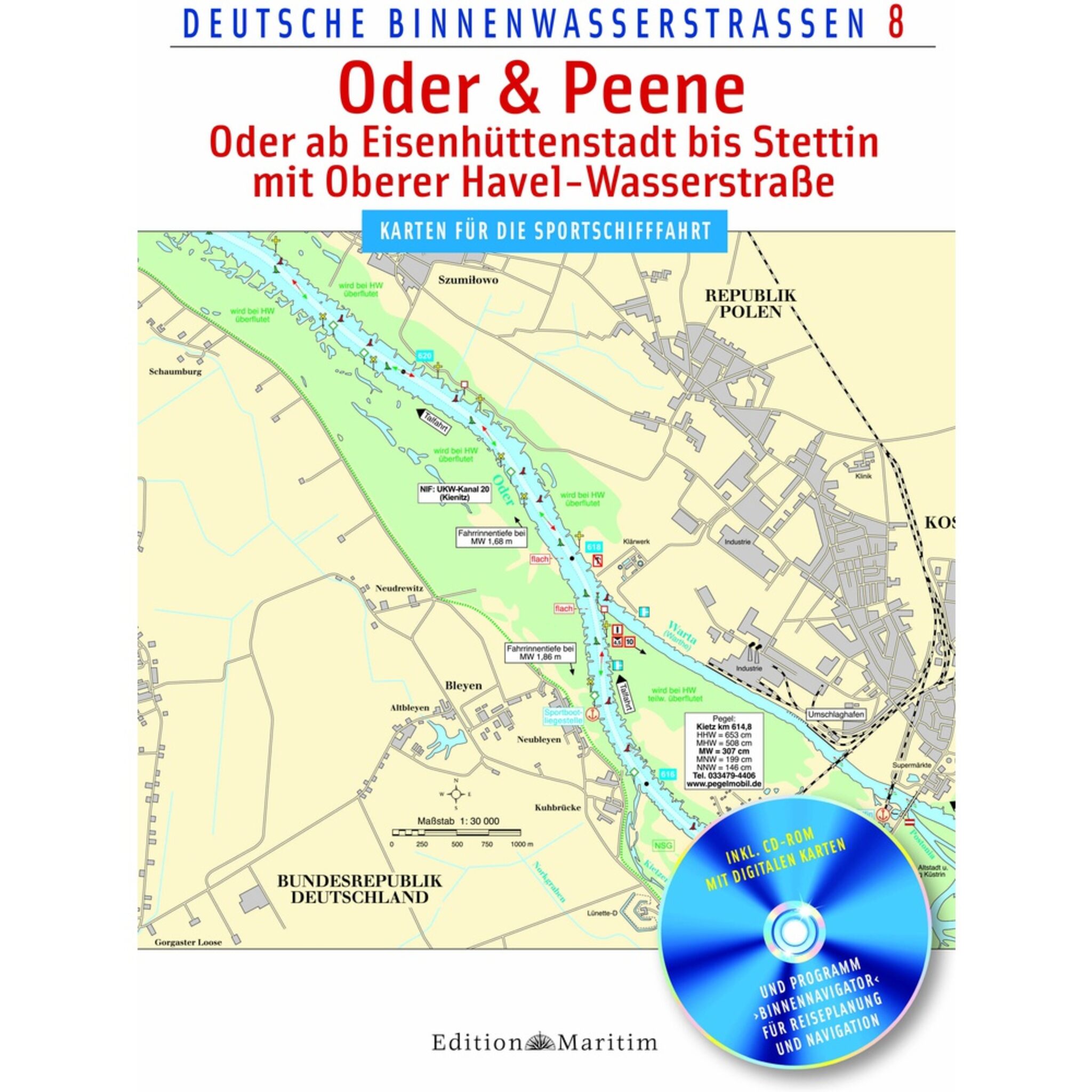 Delius Klasing German Inland Waterways 8 Oder and Peene