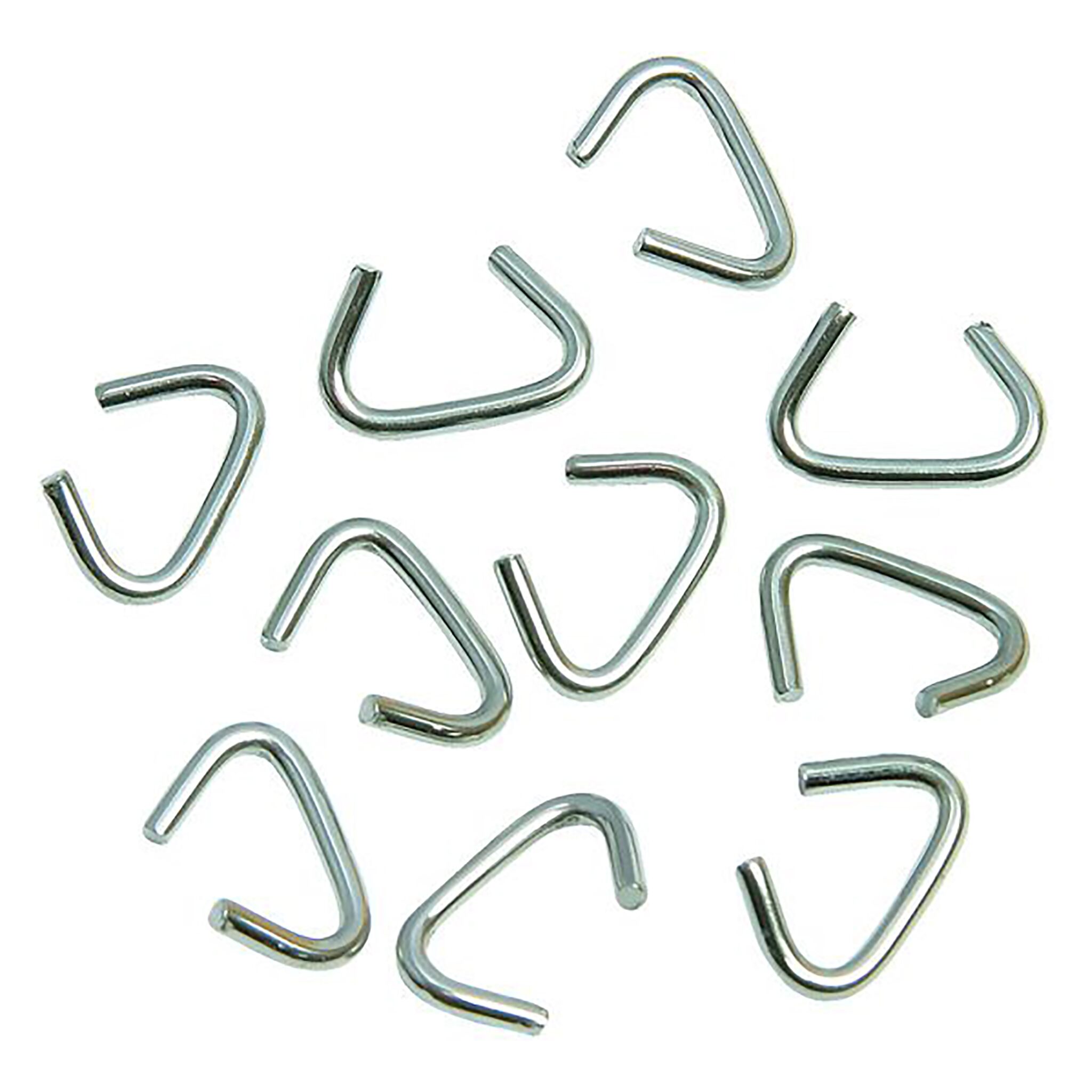 Stainless steel clips for rubber rope