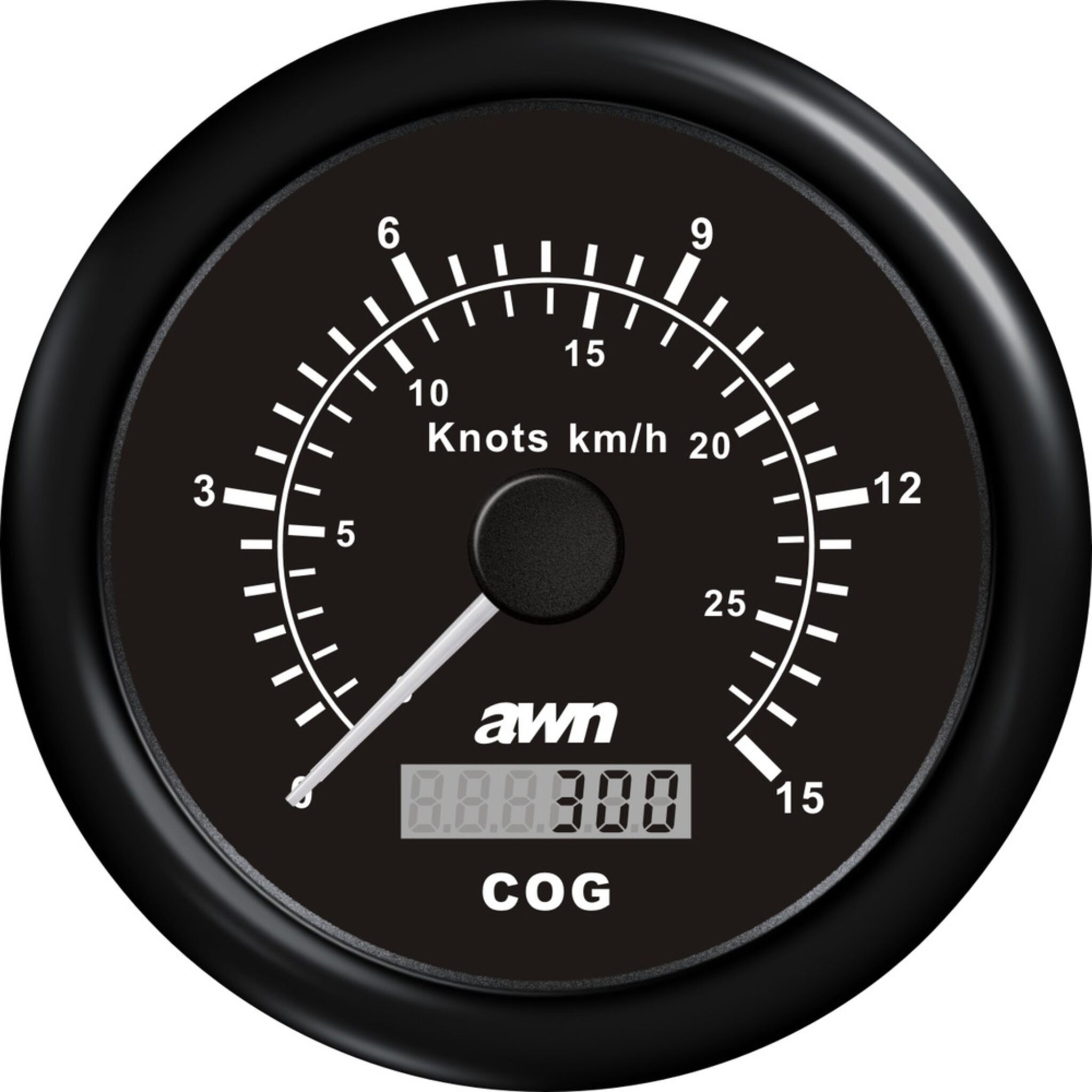 OceanTEC GPS speedometer 0-15 kn