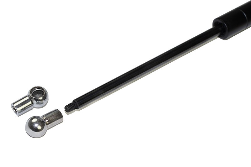 Gas spring 196mm / 54mm with ball head mount black