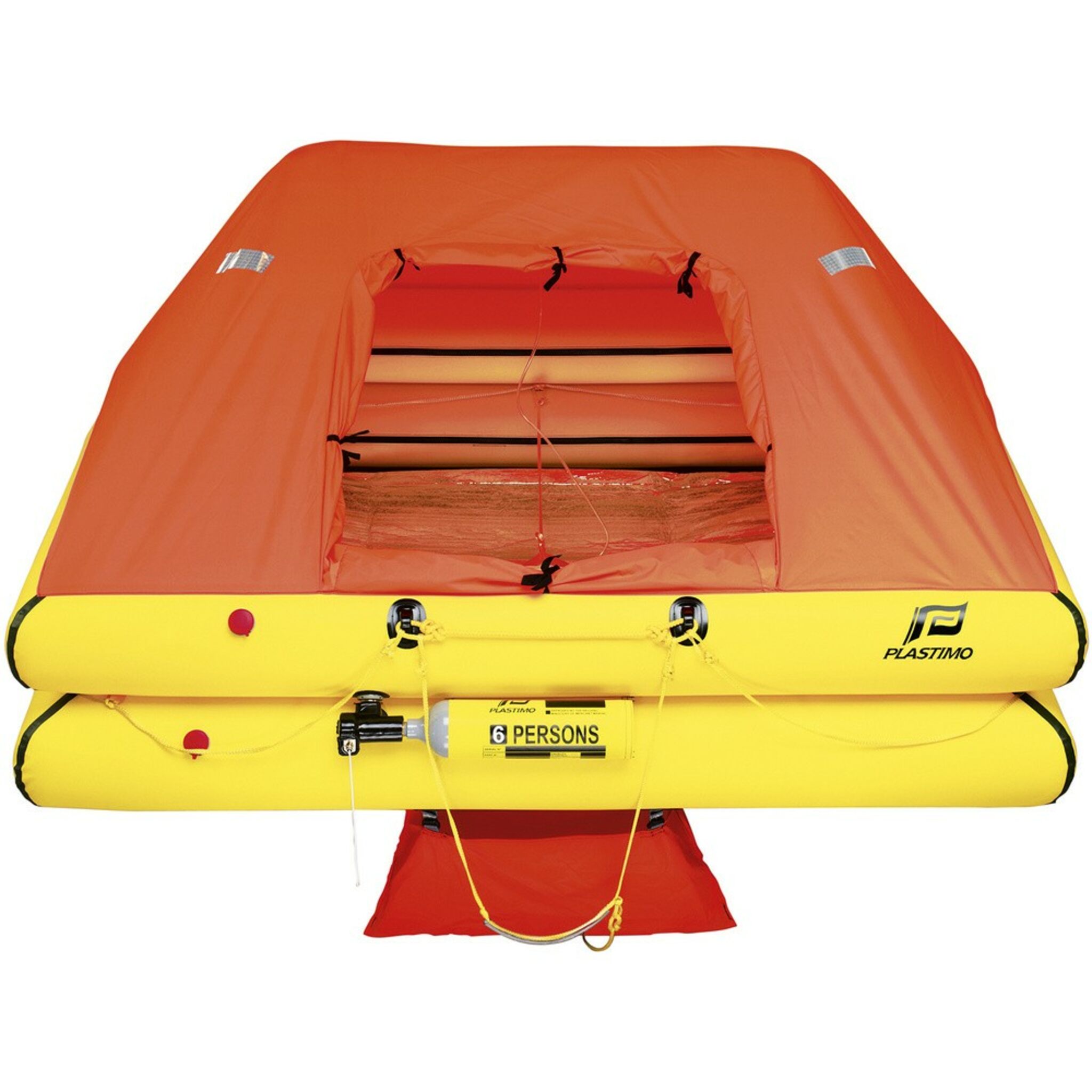 Plastimo life raft Cruiser as a bag