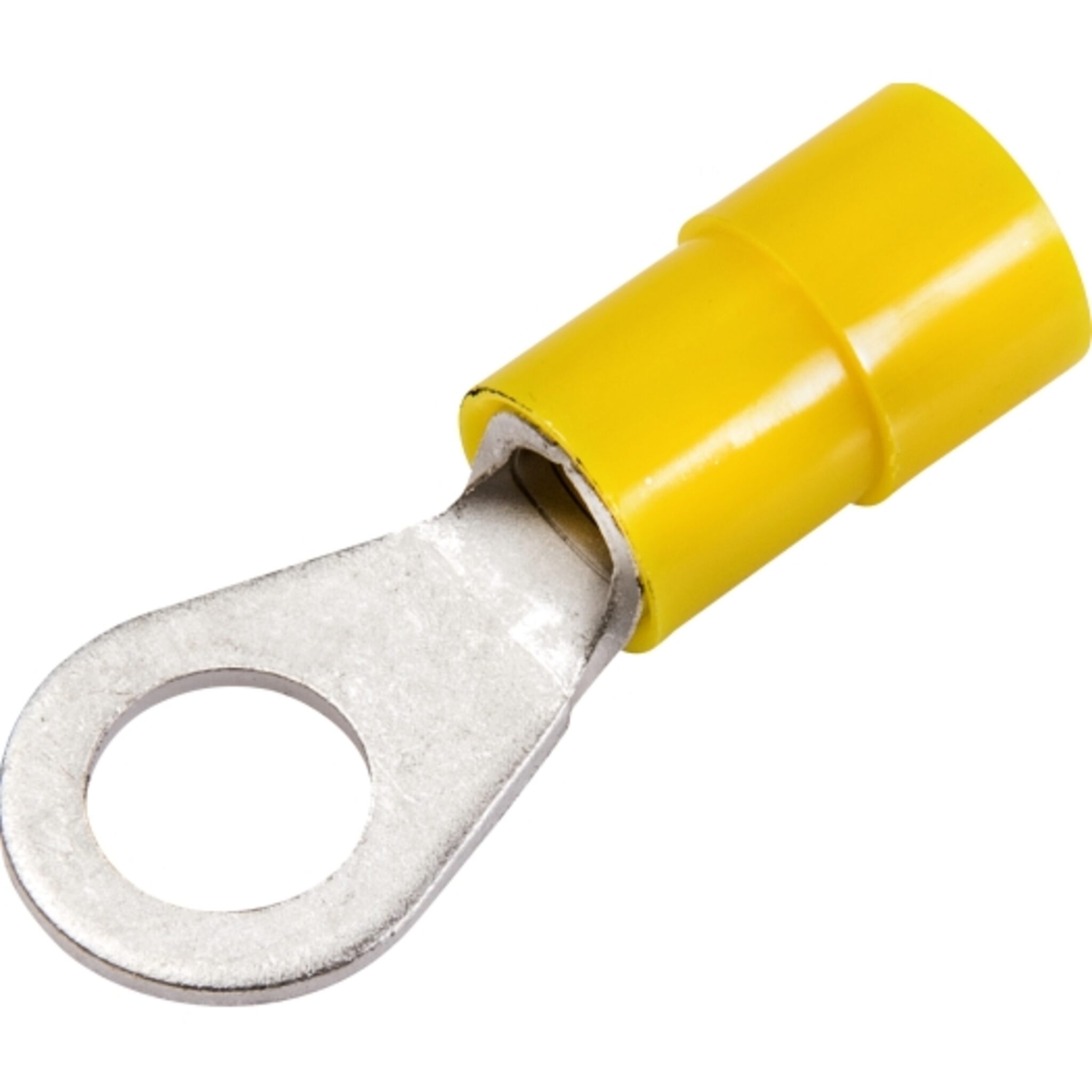 Ring cable lug 4.0 - 6.0 mm, yellow