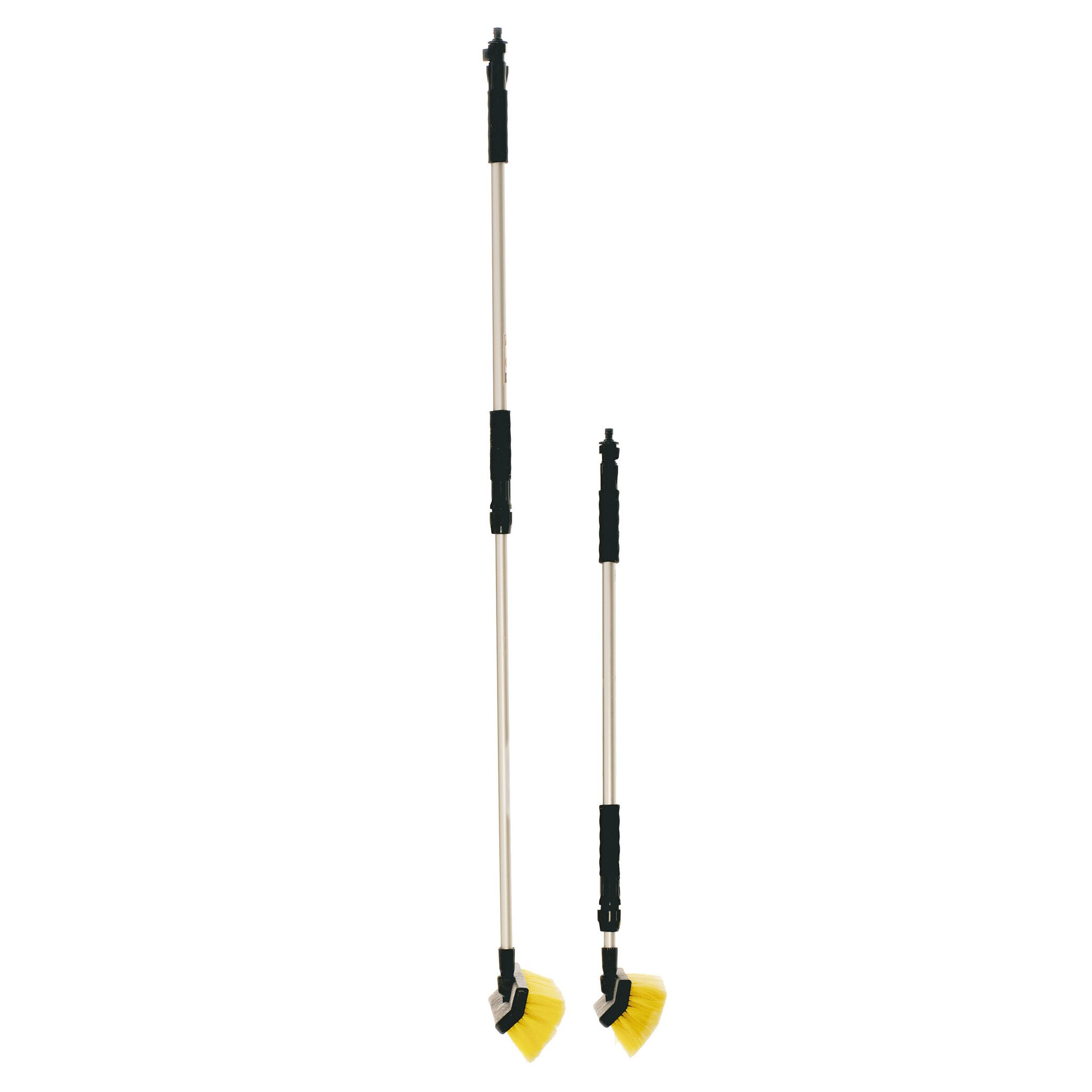 Yachticon Washing Brush Deluxe, extendable, with water flow