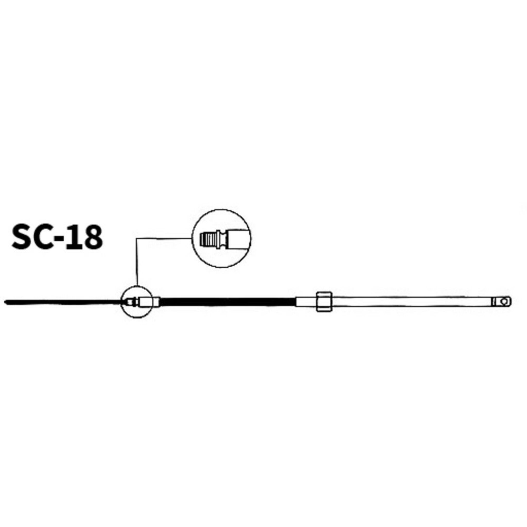 Multiflex Control Cable SC-18 for Multiflex Control Unit LM-H-201