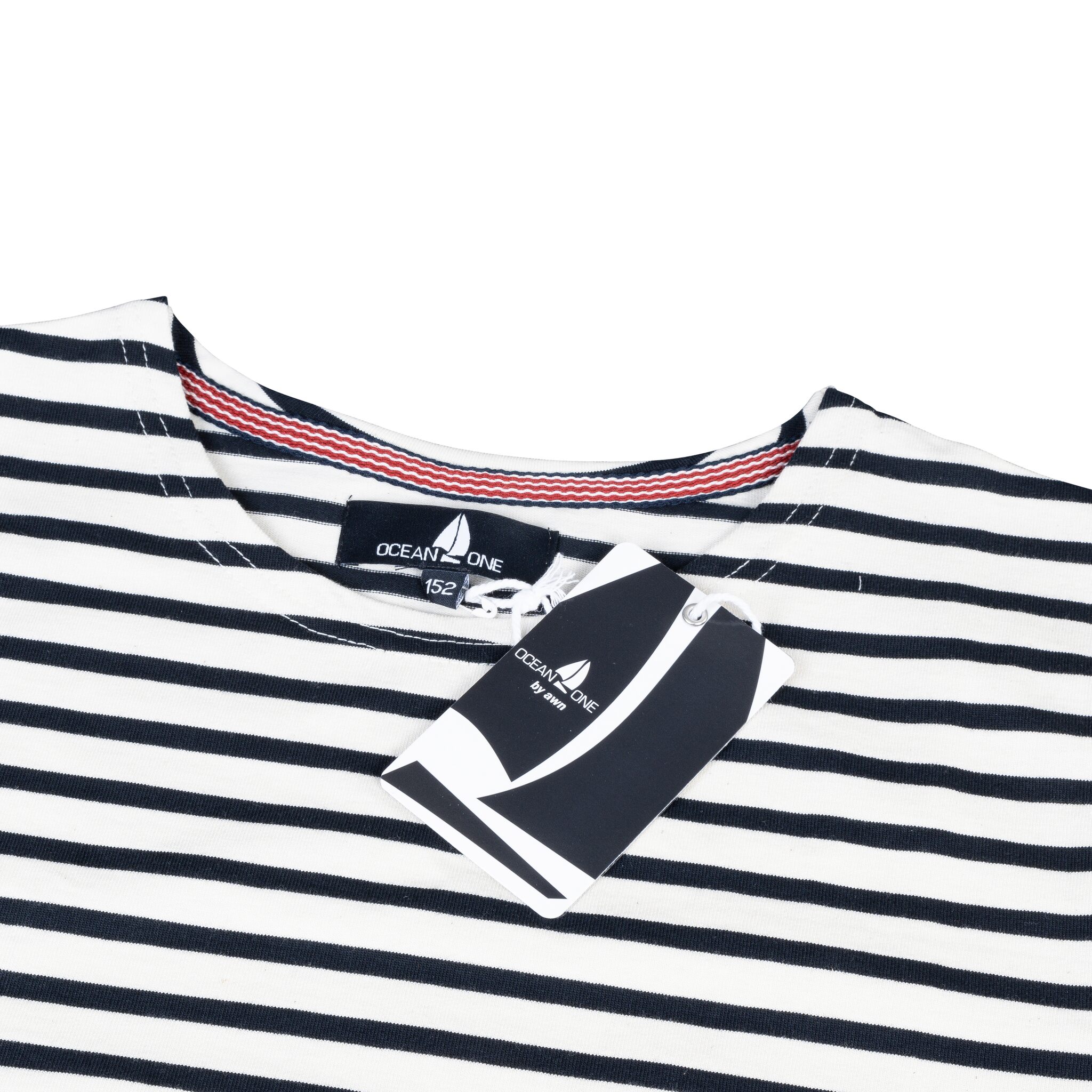OCEAN ONE Breton fishing shirt for kids | short sleeve