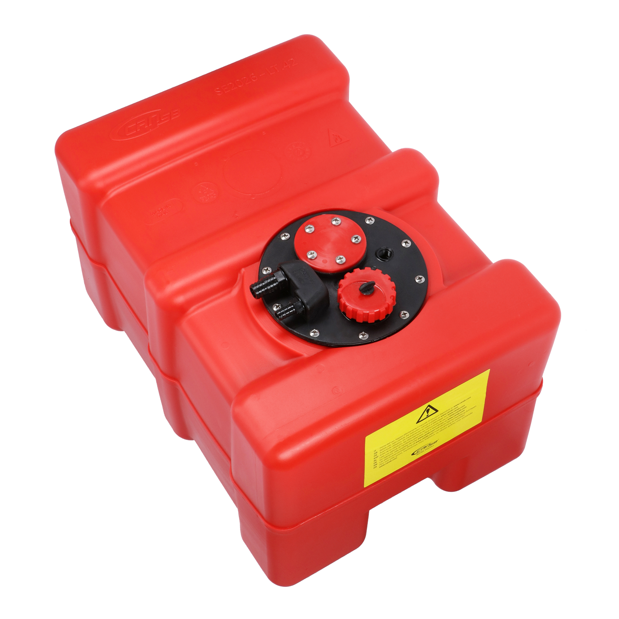 Fuel tank red / Connection nipple (11mm)