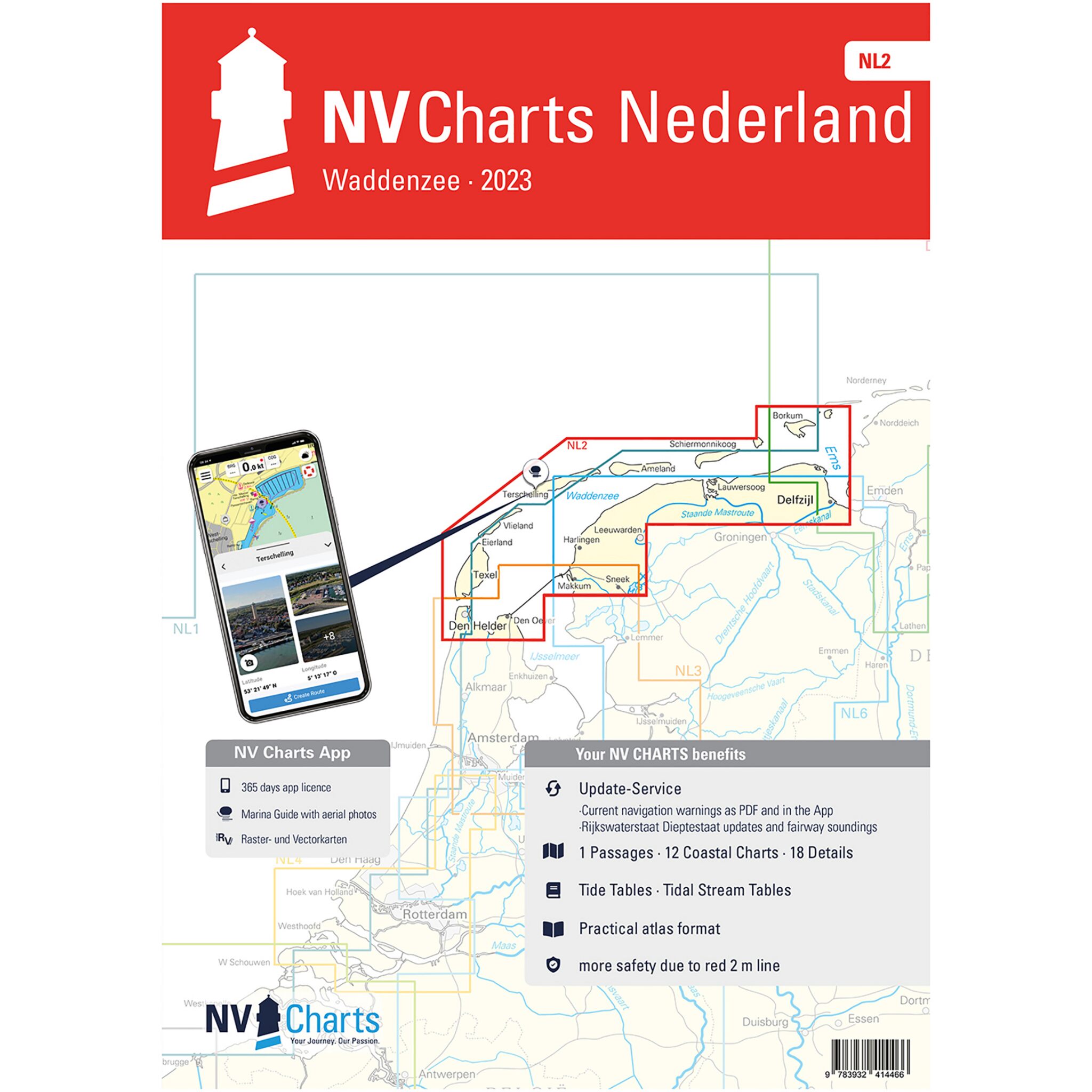 Atlas NL2 Nederland - Waddenzee