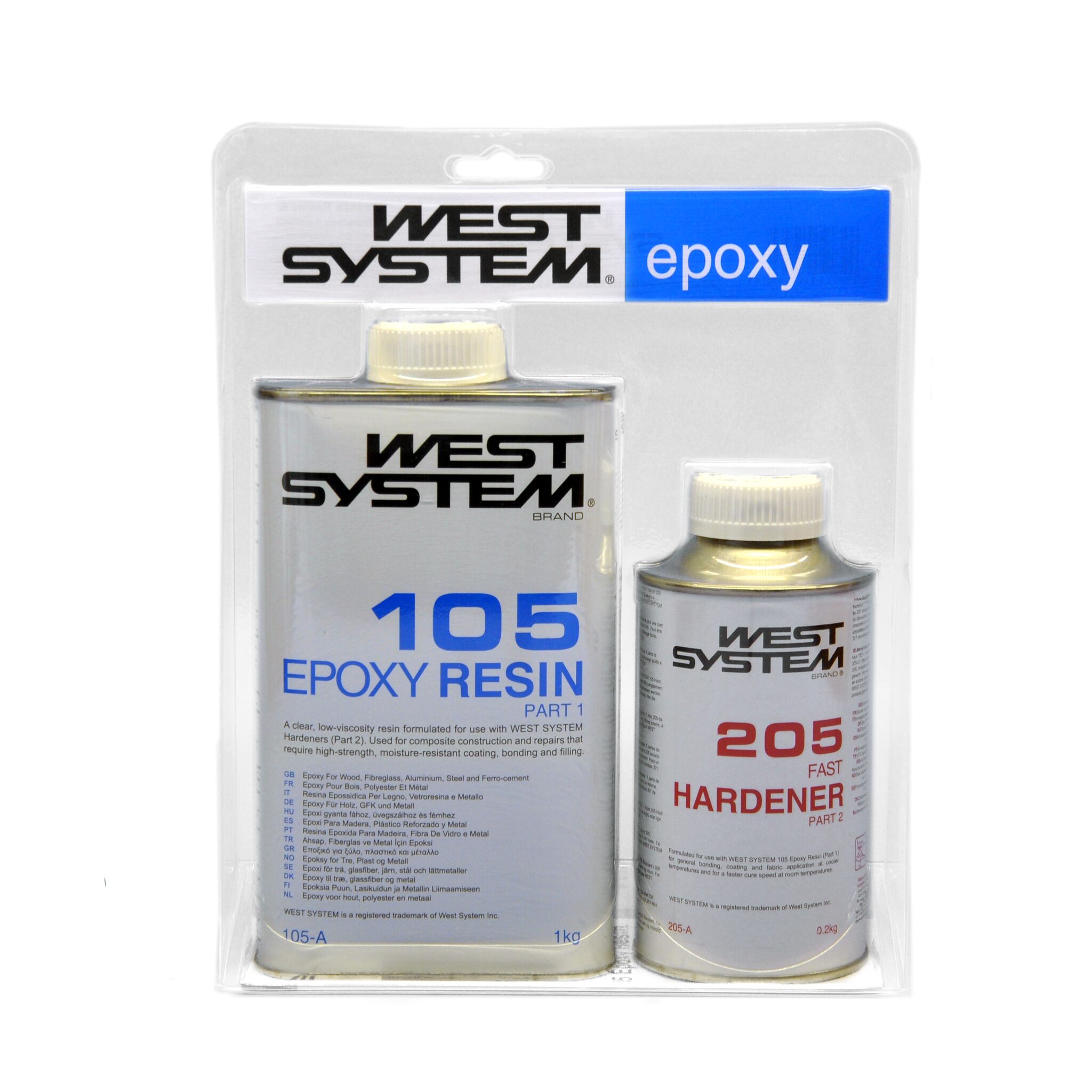 West System A-Pack Epoxy Resin 105/Hardener 205