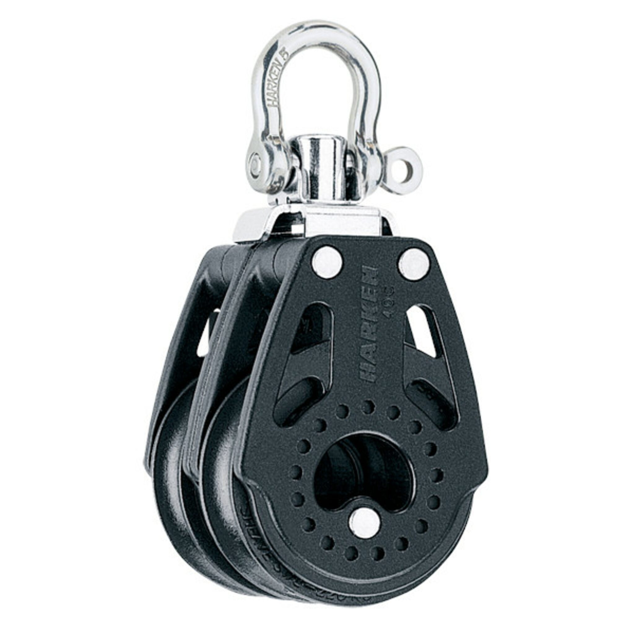 H2638 40 mm Carbo double block with swivel