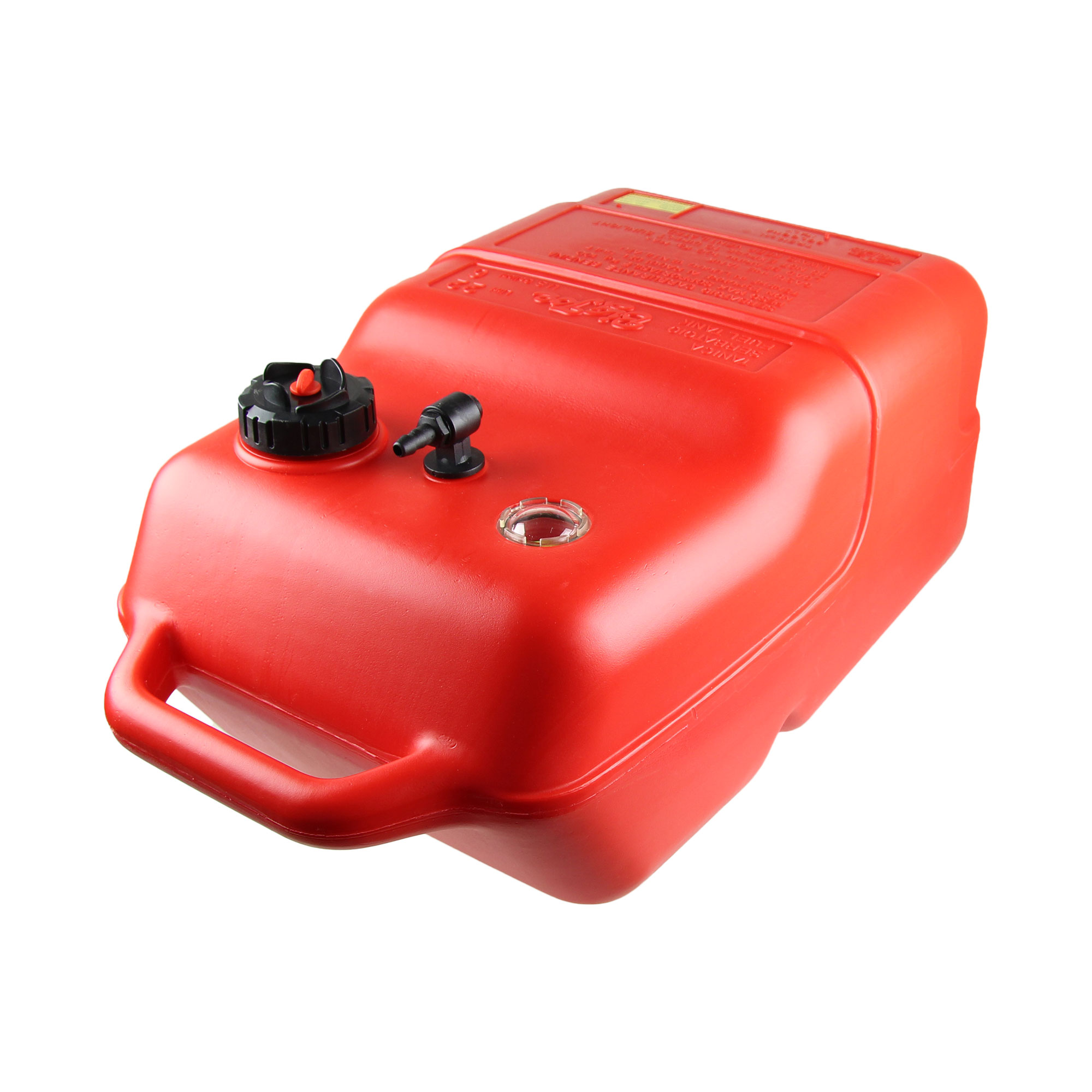 Fuel tank red / Connection nipple (8mm) / level indicator manual