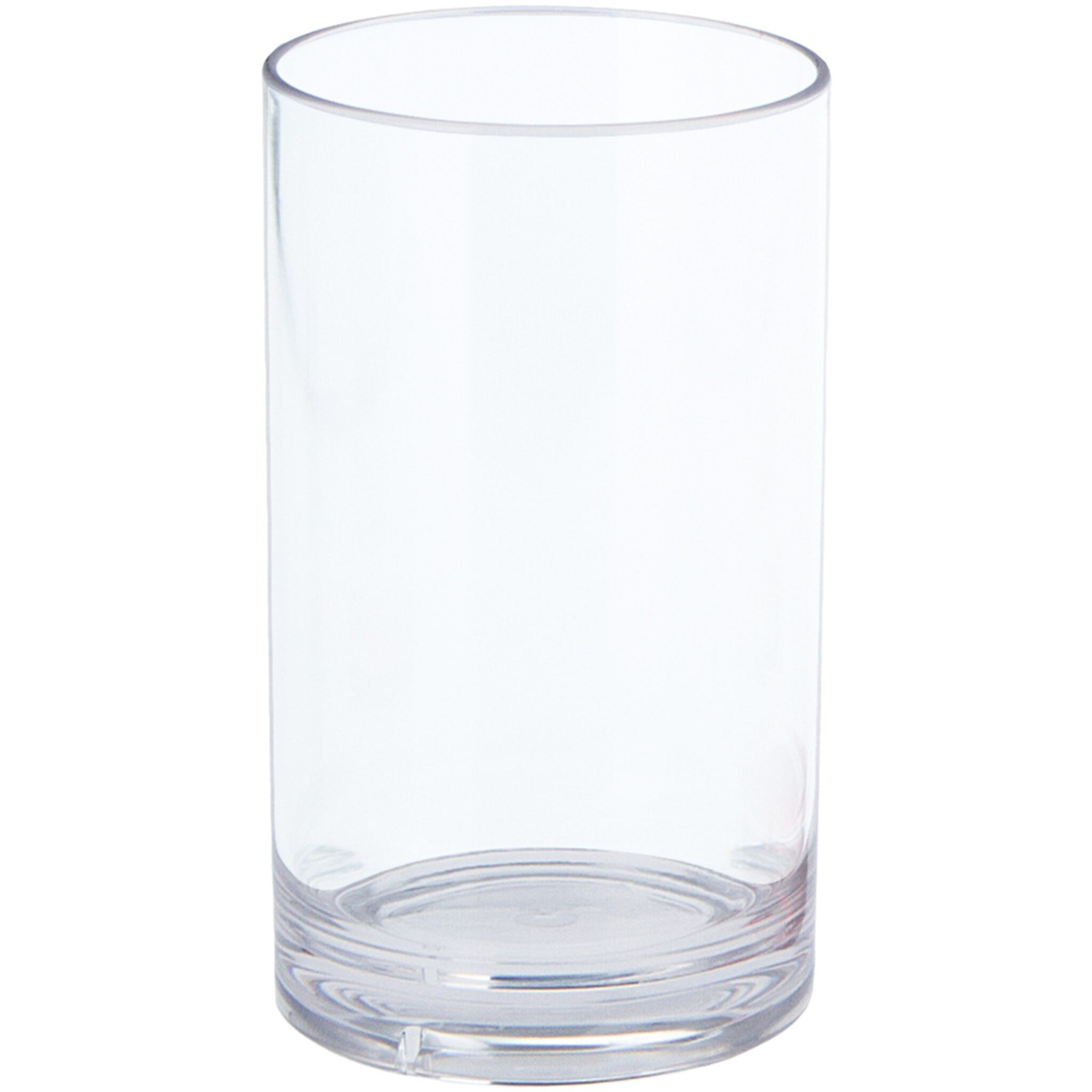 Gimex SAN drinking glass with colored bottom