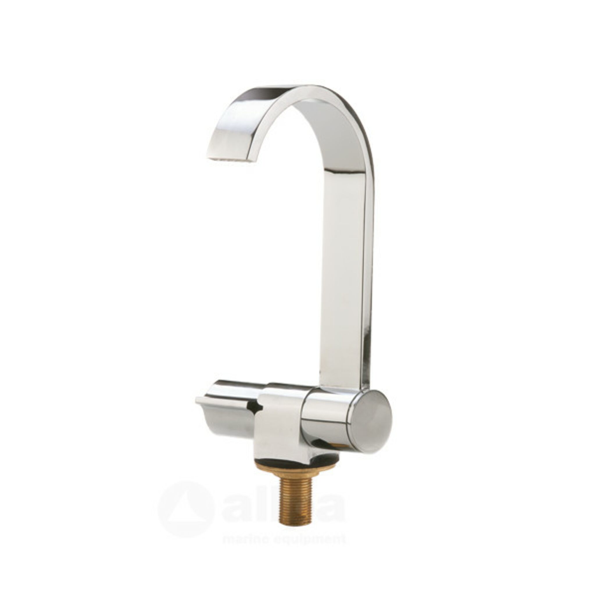 Faucet chrome plated and swivel