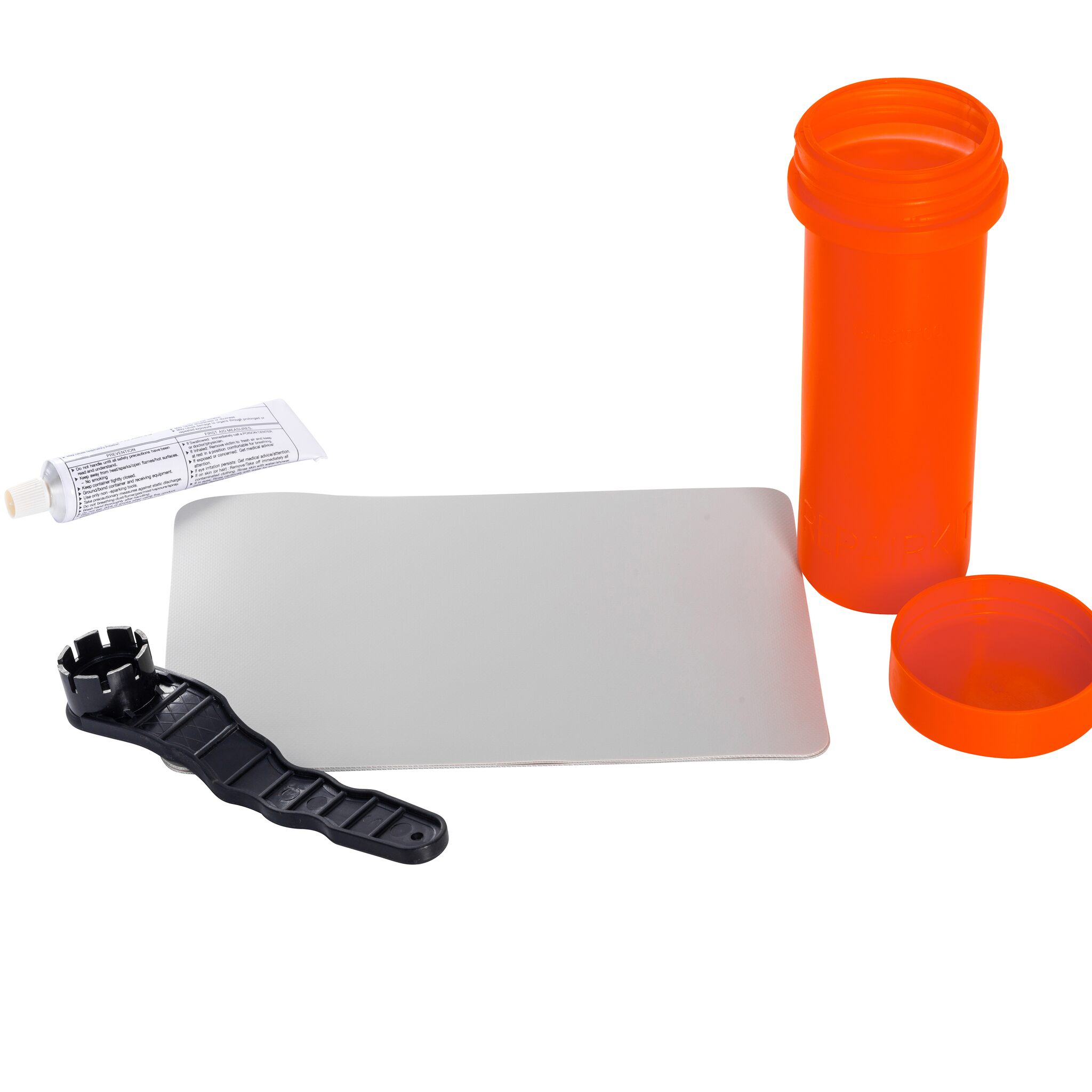 Repair kit for inflatable boats