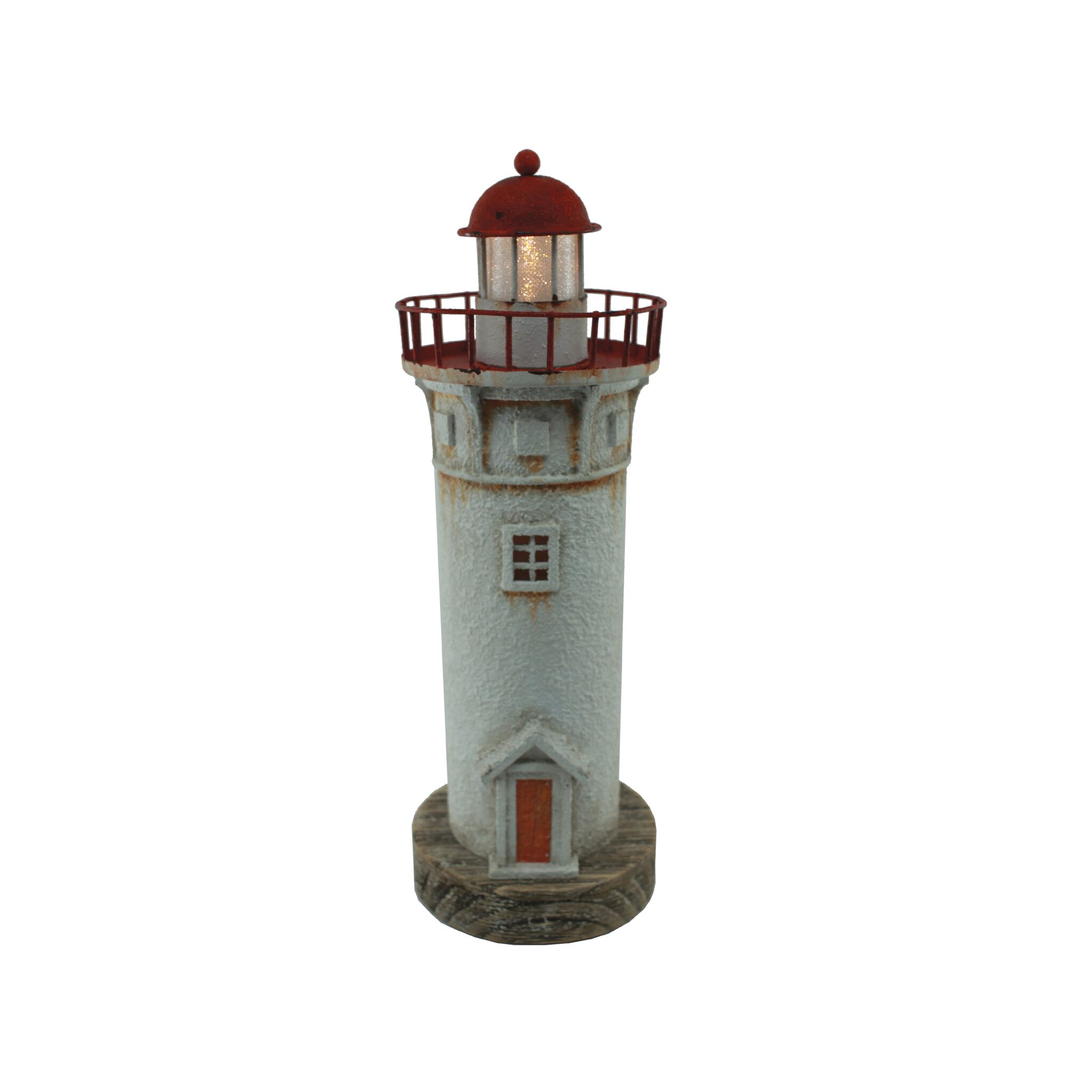 LED wooden lighthouse