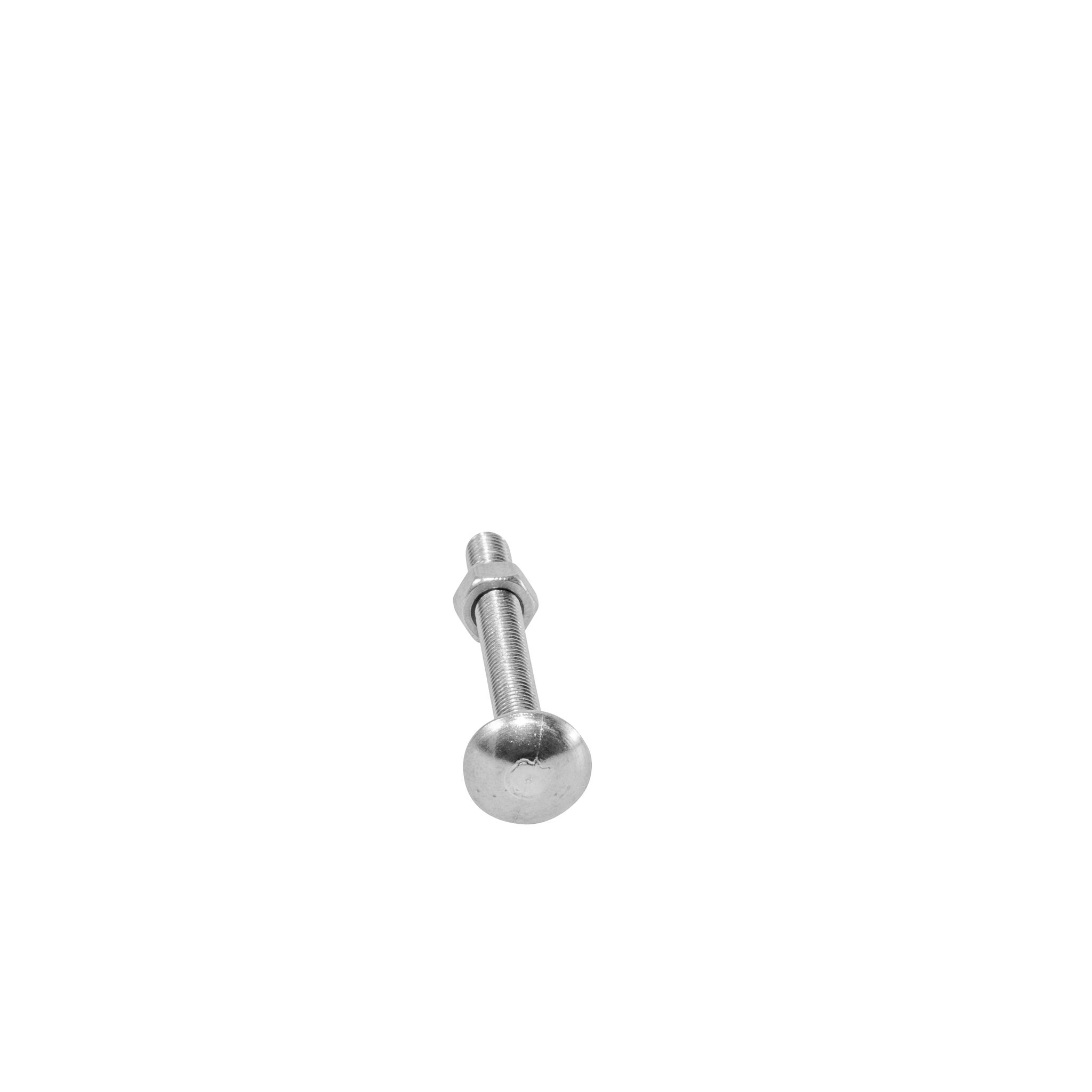 Carriage bolt with nut (DIN 603/934-A4)