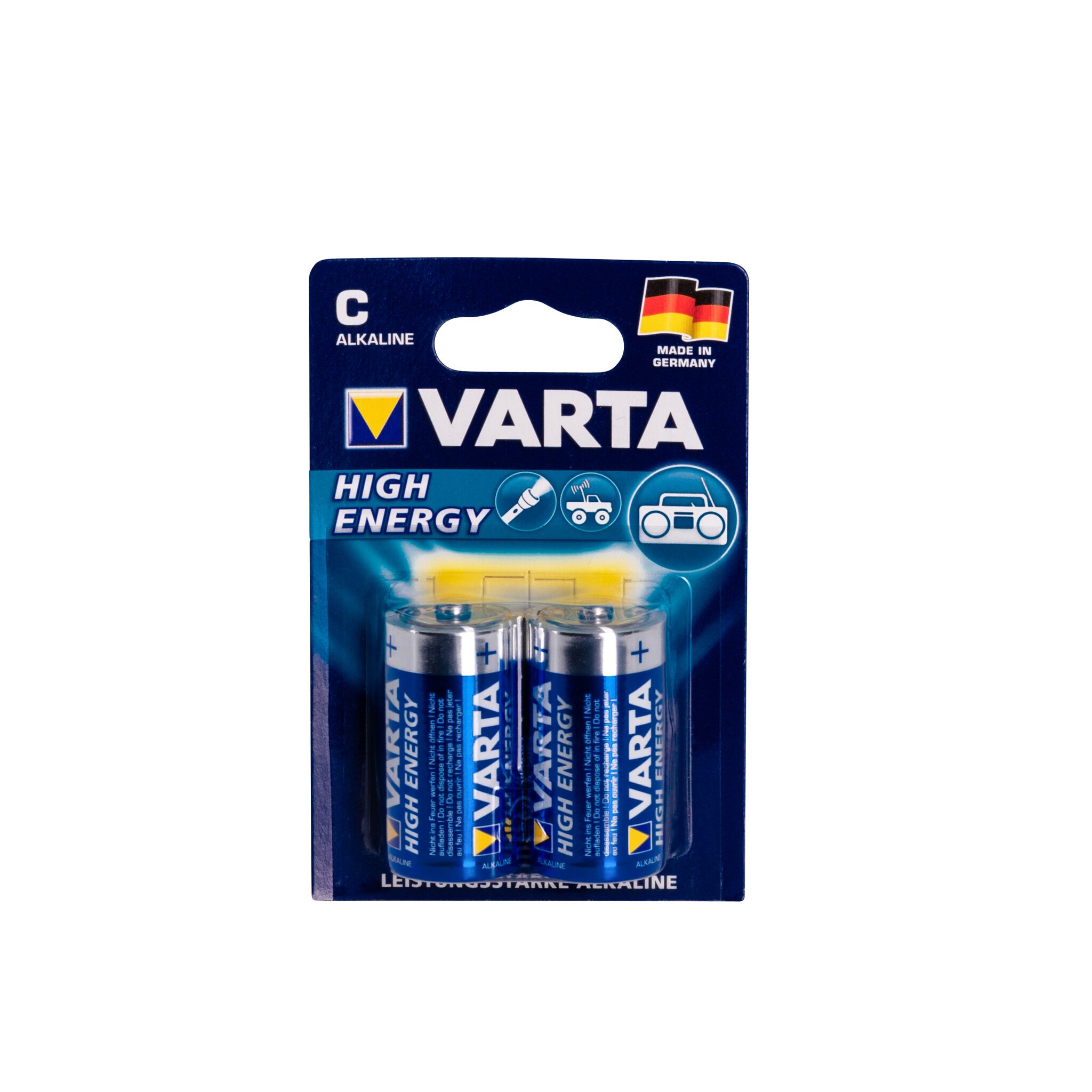 VARTA High Energy Alkaline Battery Type C, Baby