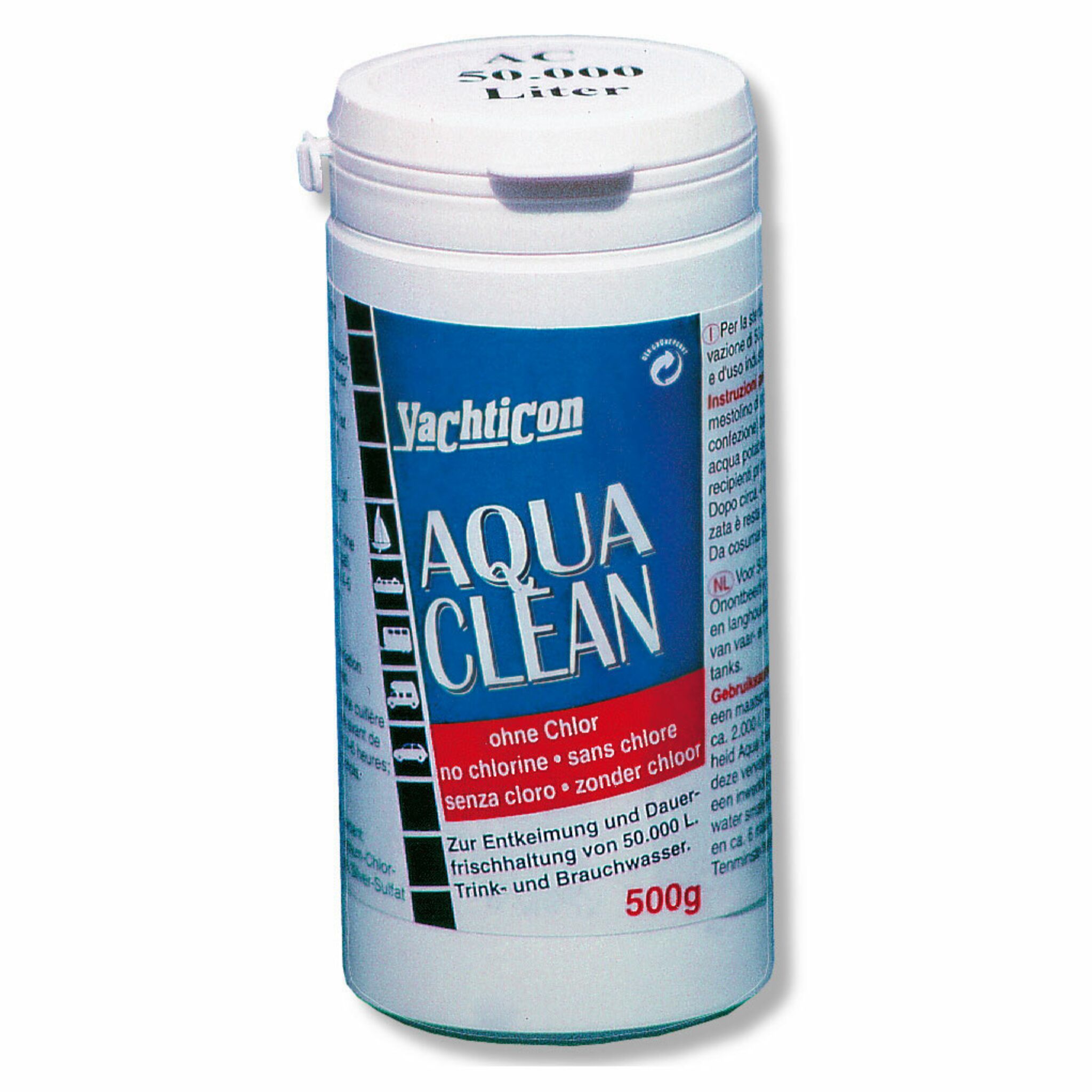 Yachticon Aqua Clean 500 g powder, enough for 50000 l