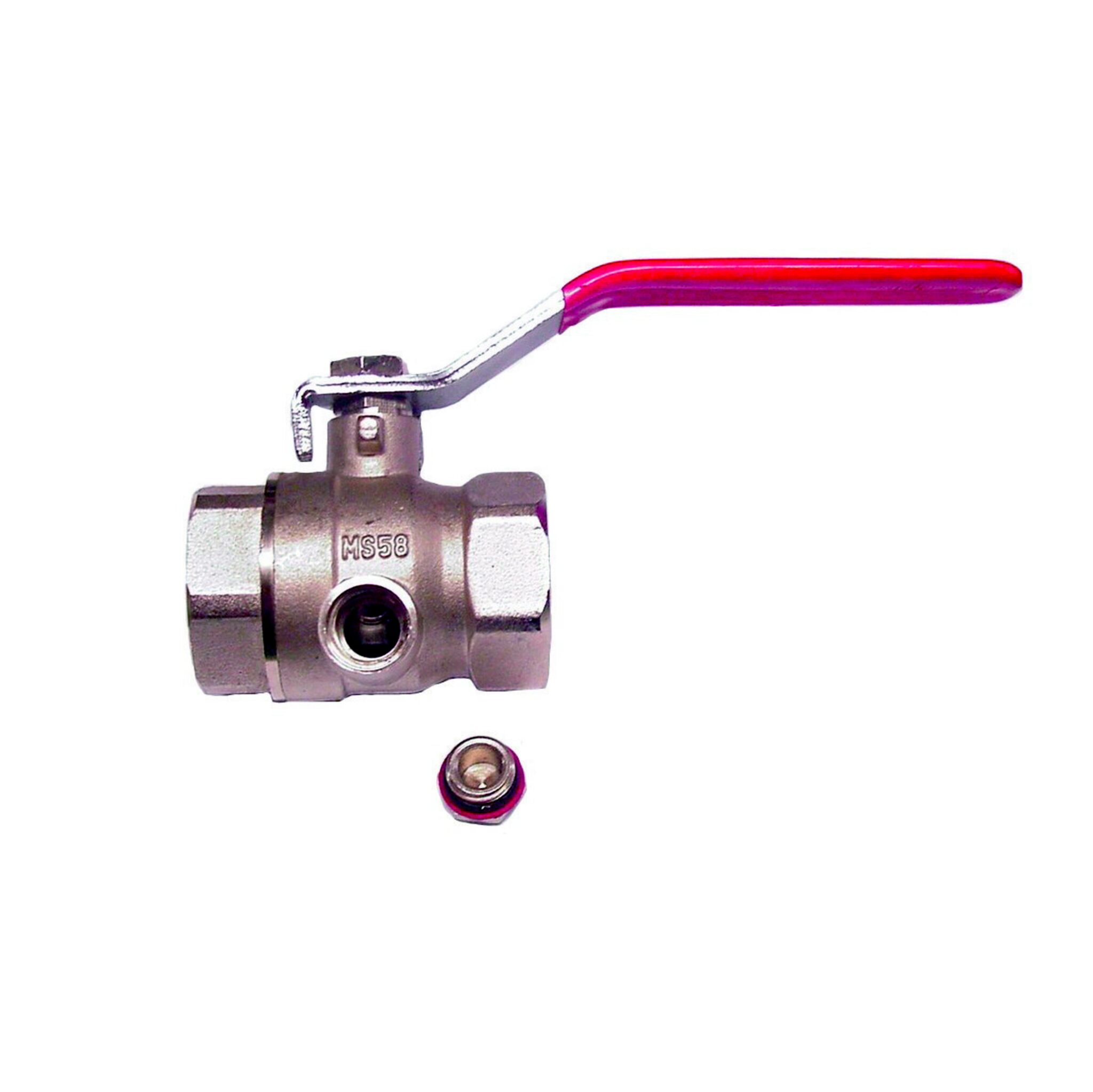 Ball valve with anti-freeze device type 109