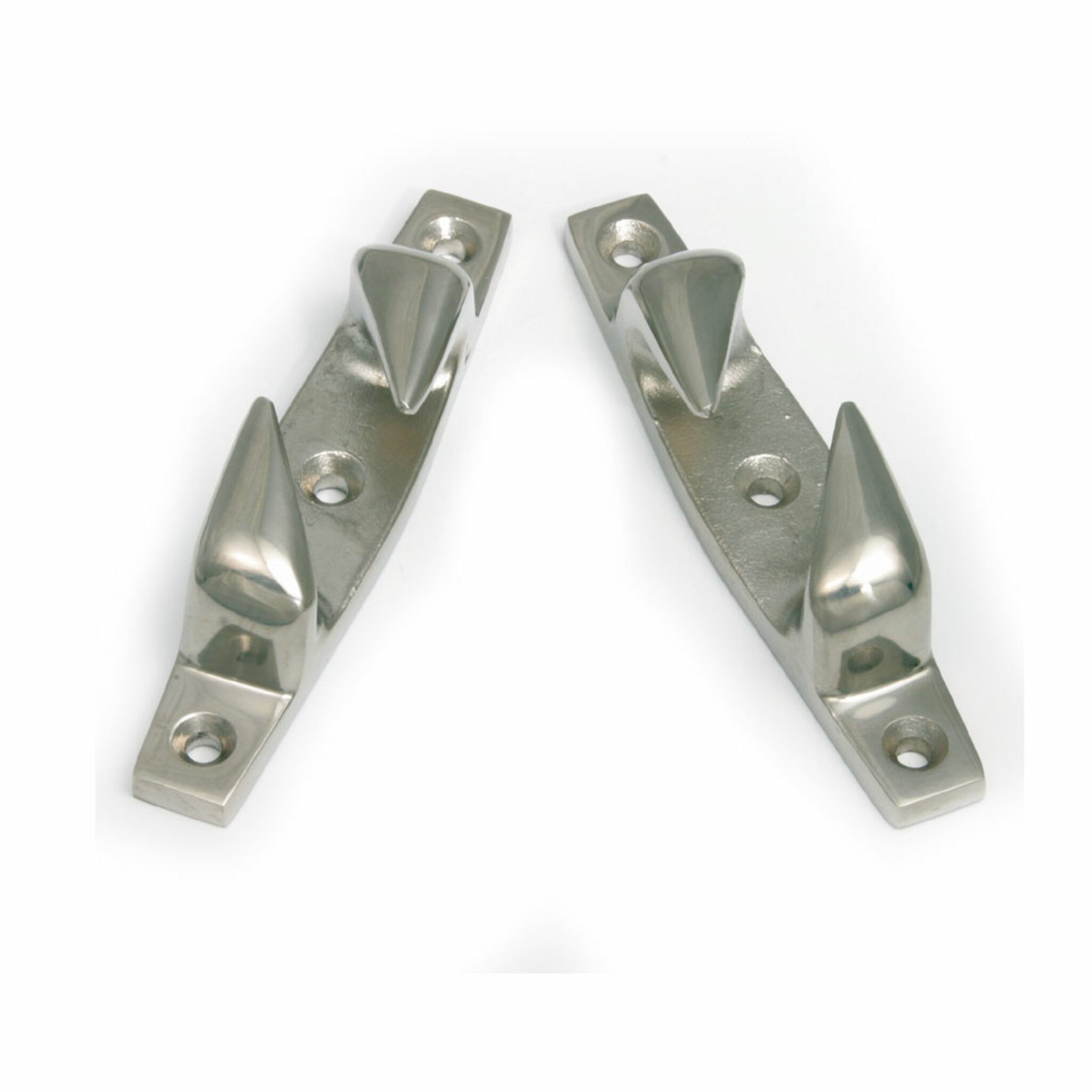 Lip cleat, stainless steel