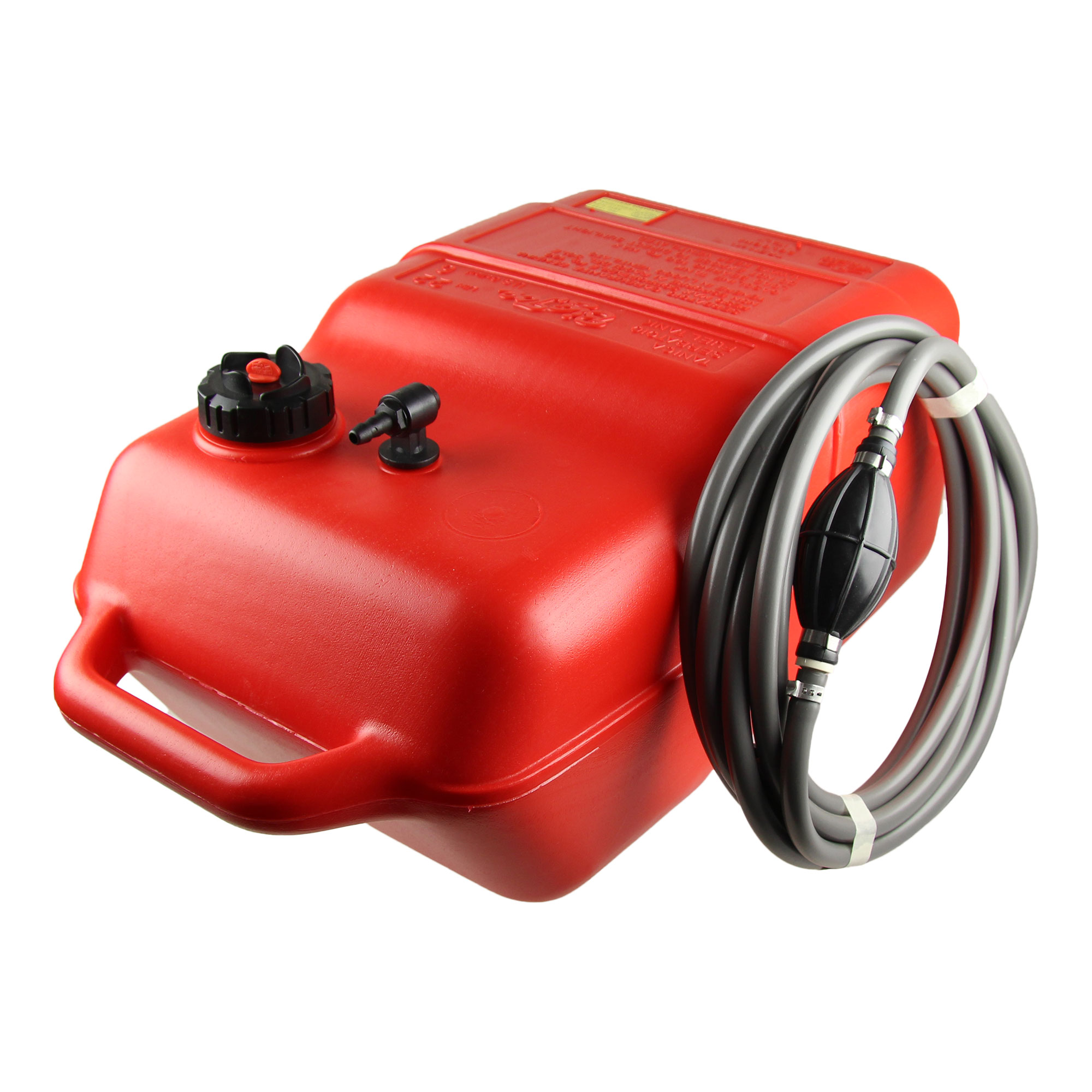 Fuel tank red / Connection nipple (8mm) / 5m hose