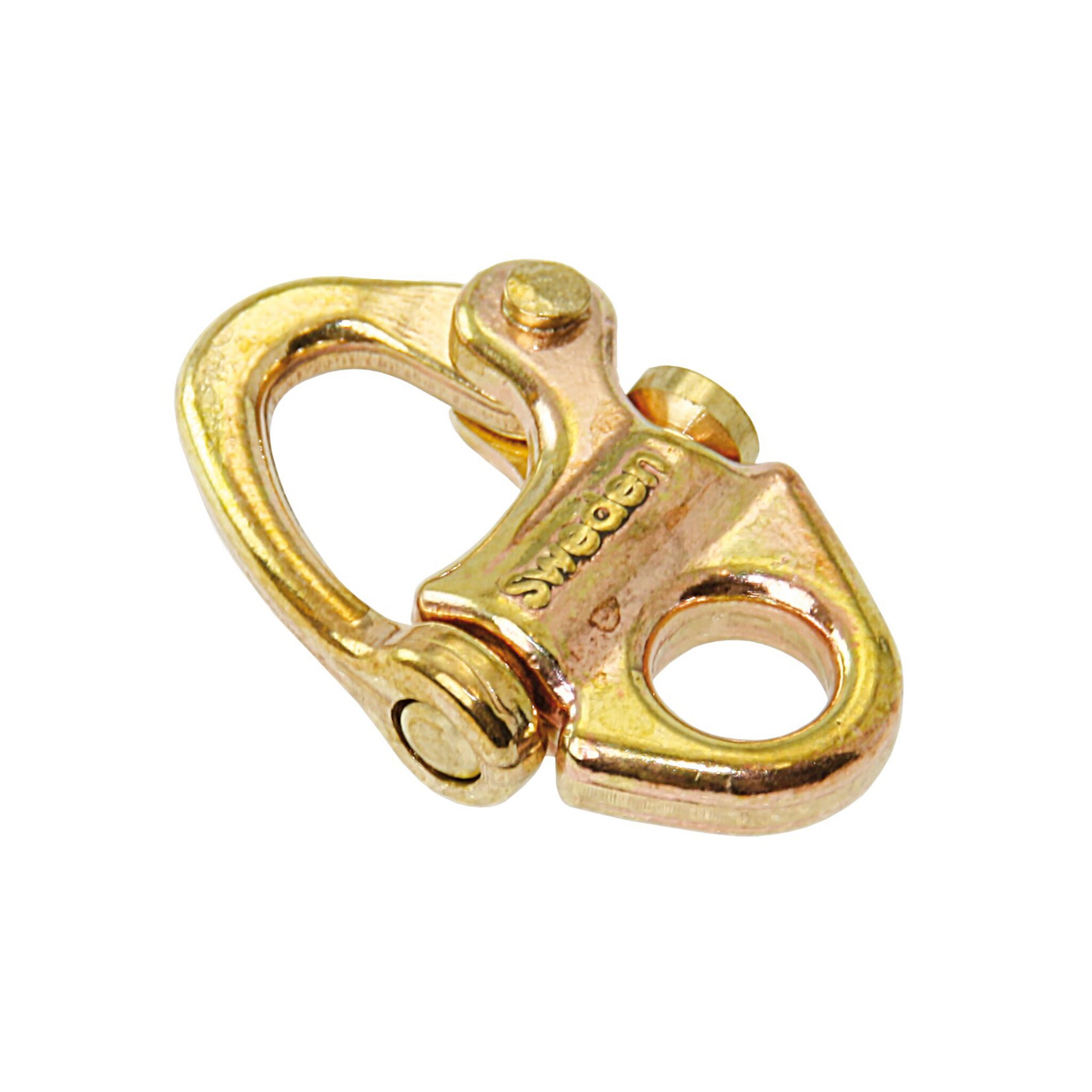 Patent shackle bronze with fixed eyelet