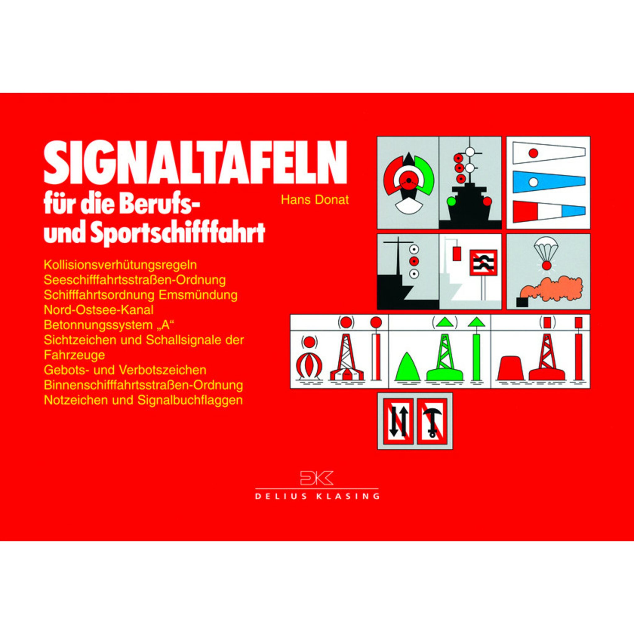 Delius Klasing SIGNAL TABLE for professional and recreational navigation